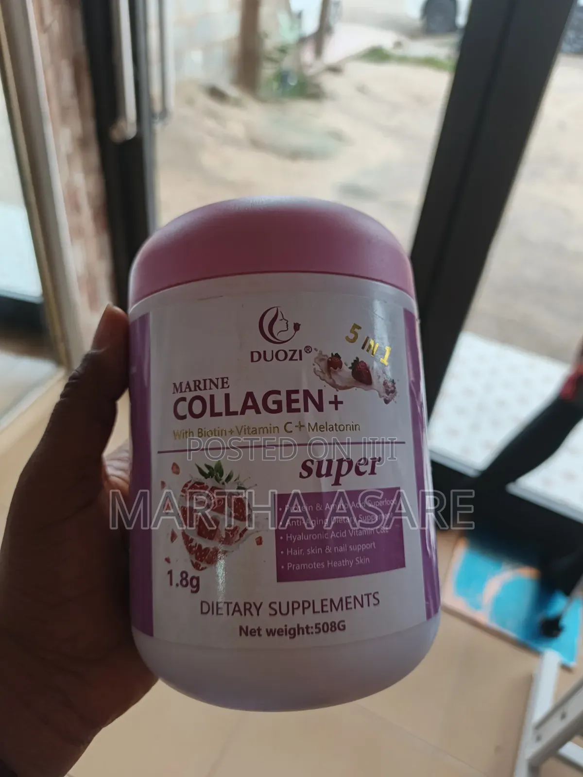 Duozi Marine Collagen+ 5-in-1 With Biotin, Vitamin C Melatonin 508g