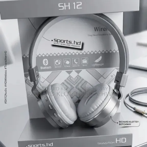 Sh 12 Wireless Headphone