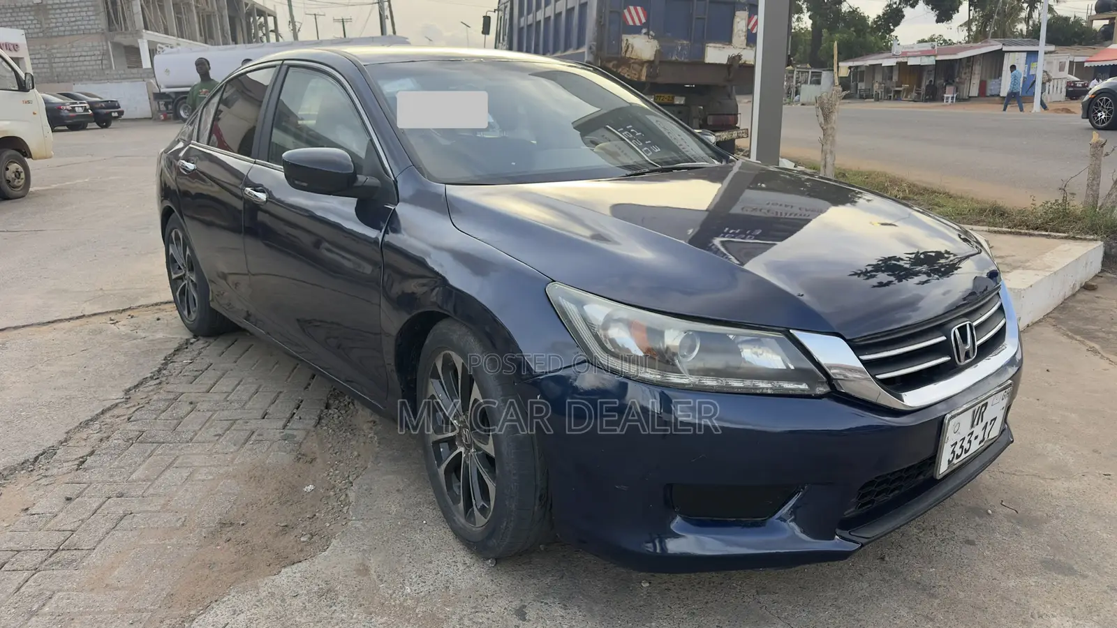 Honda Accord Touring V-6 4dr Sedan (3.5L 6cyl 6A) 2014 Blue