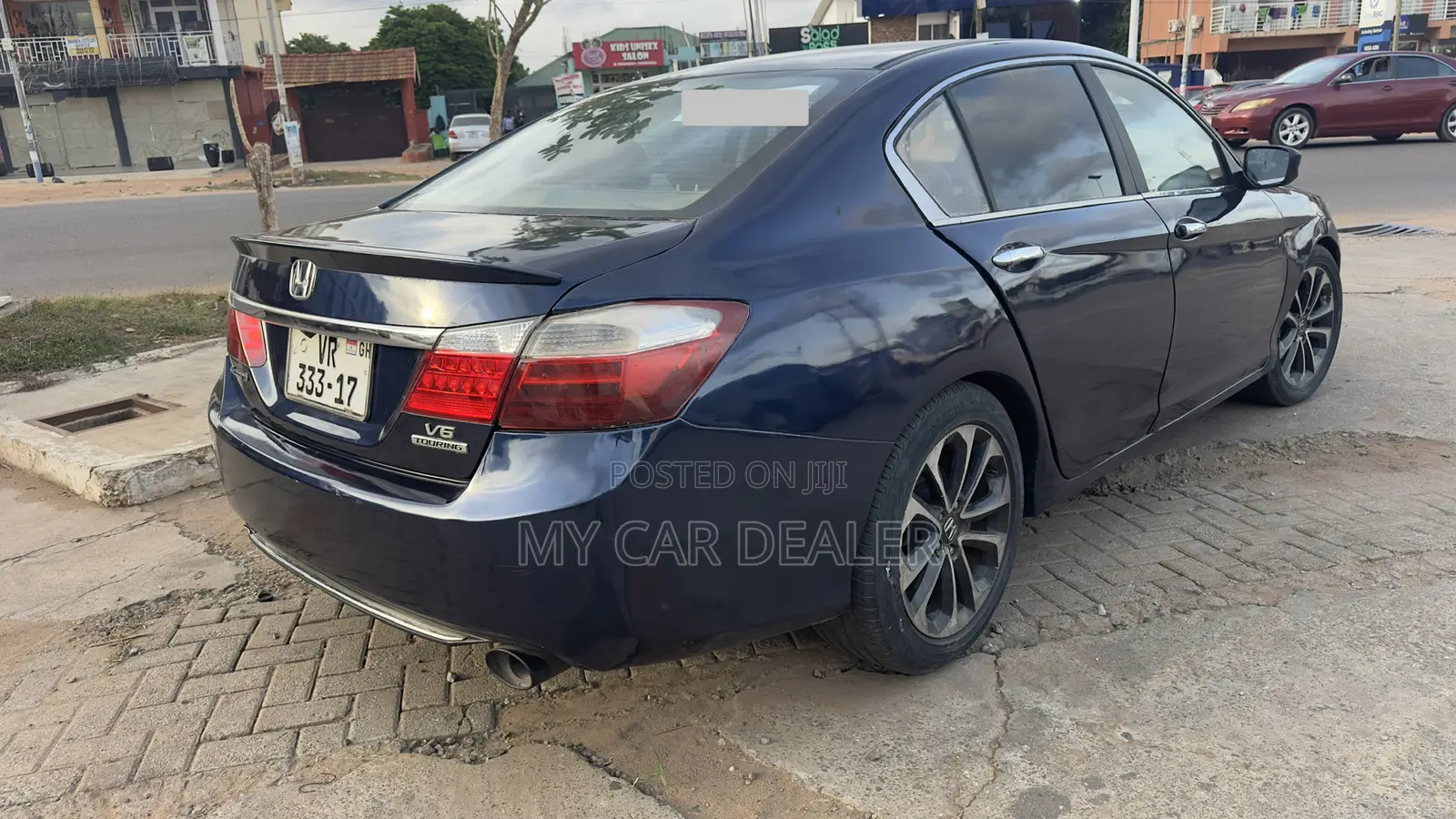 Honda Accord Touring V-6 4dr Sedan (3.5L 6cyl 6A) 2014 Blue