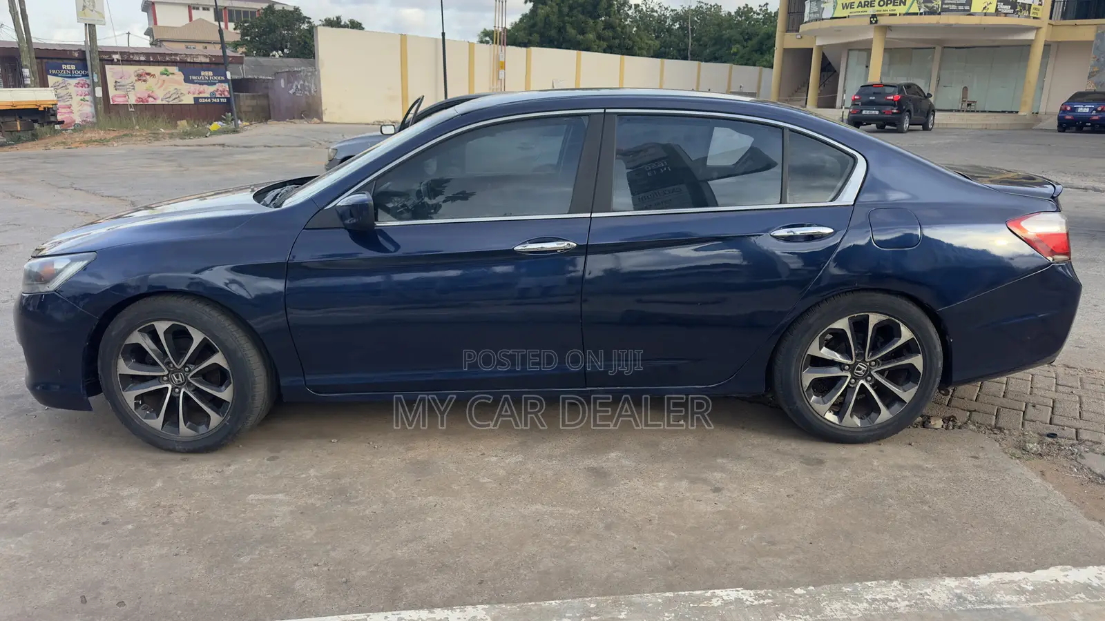 Honda Accord Touring V-6 4dr Sedan (3.5L 6cyl 6A) 2014 Blue
