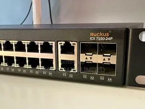 Ruckus Icx7150-24p-2x10g, 24 Gigabit Xpoe+ 2x10gbe SFP Layer 3 Switch