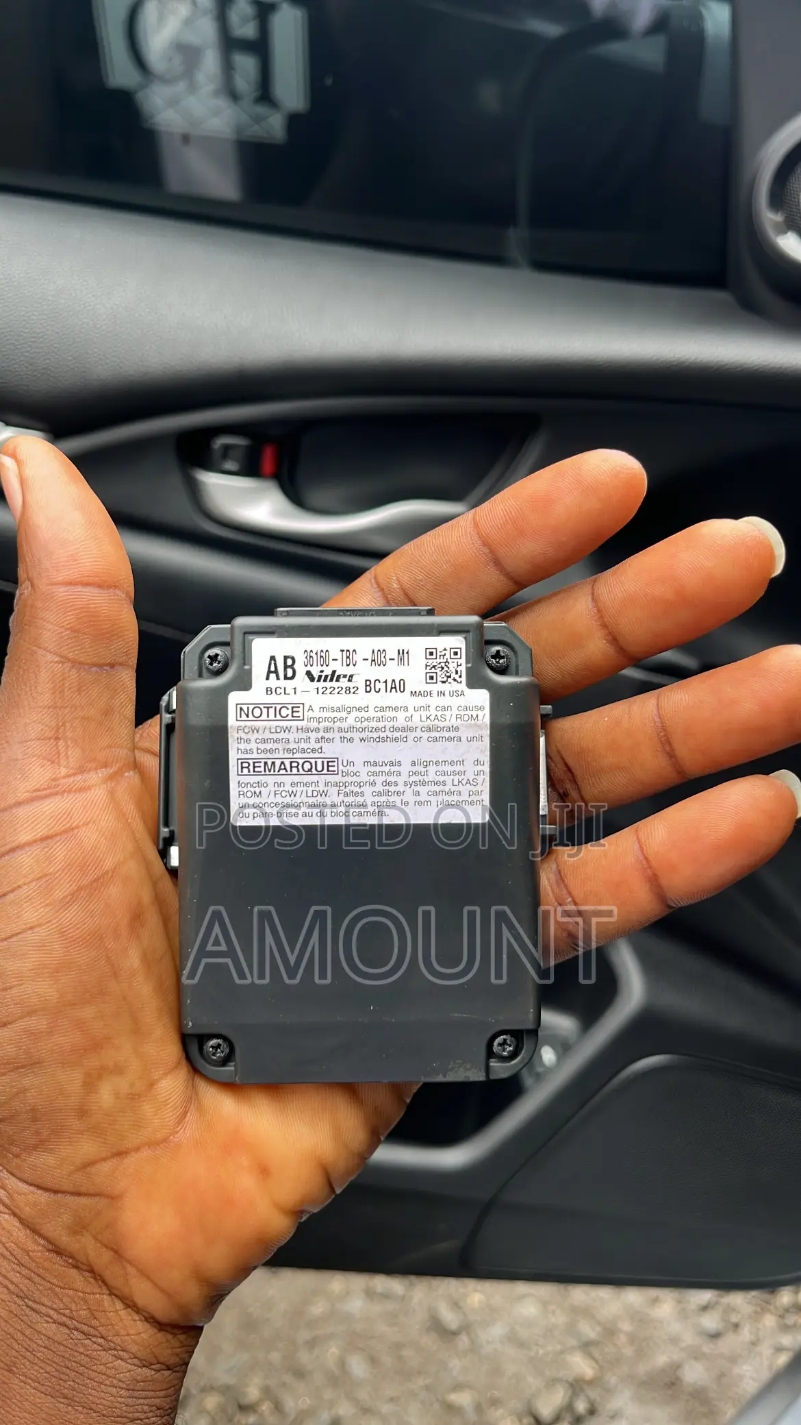 Honda Civic 2018 Windscreen Camera