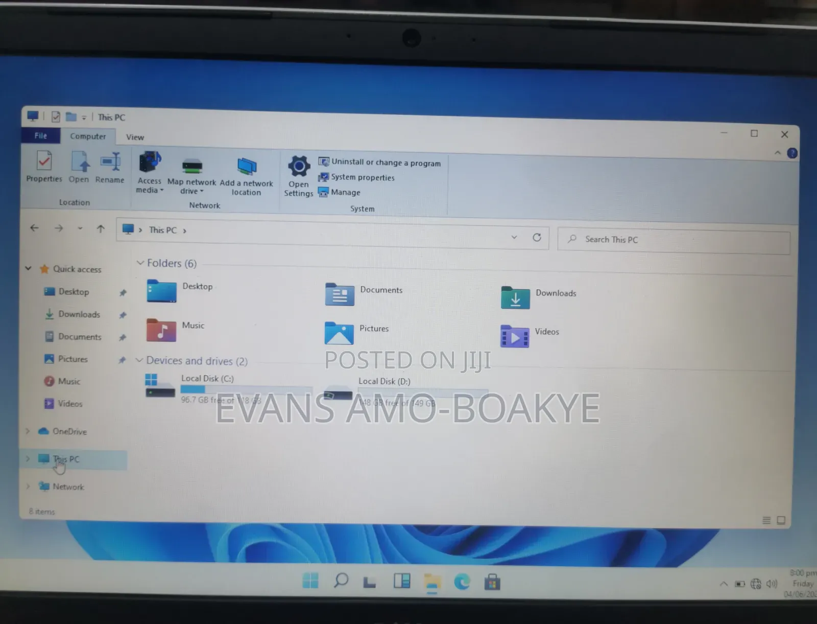 Laptop Dell Inspiron 5558 8GB Intel Core i5 HDD+SSD 320GB