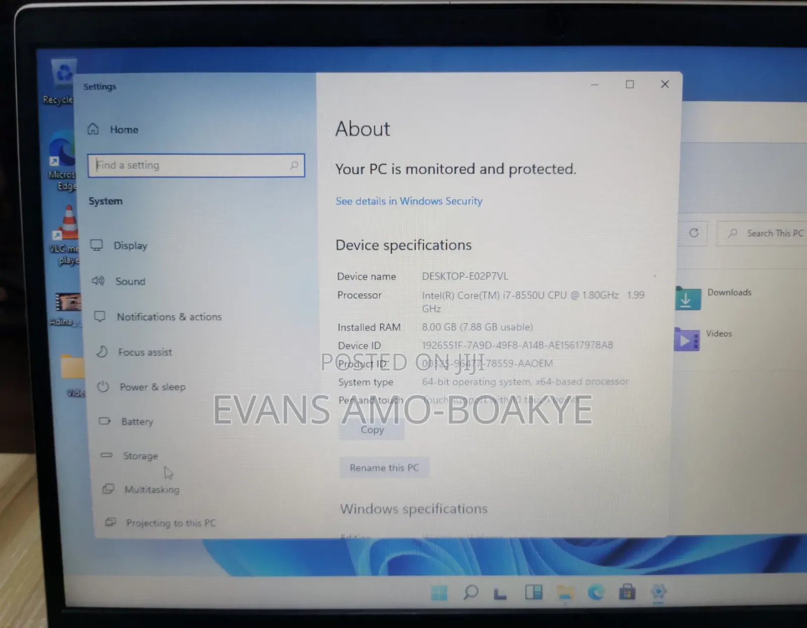 Laptop HP Pavilion 15 8GB Intel Core i7 HDD 1T