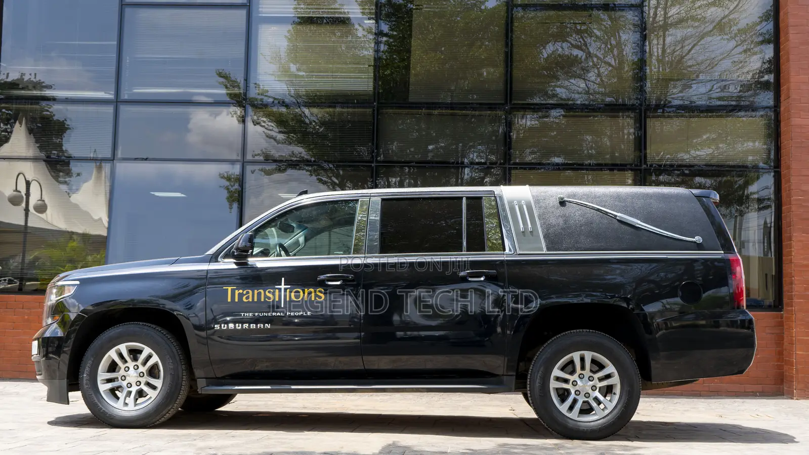 Limo Hearse for Rentals Funeral (Black)