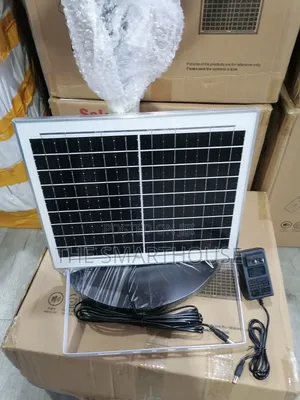 Solar Powered Stand Fan