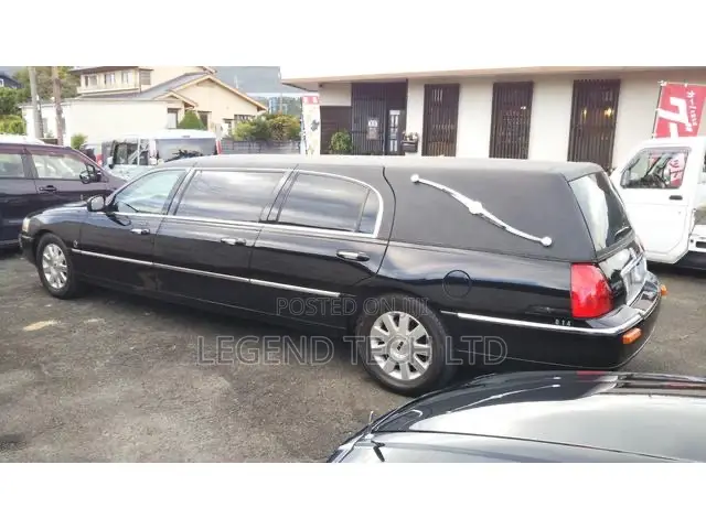 Limo Hearse for Rentals Funeral (Black)