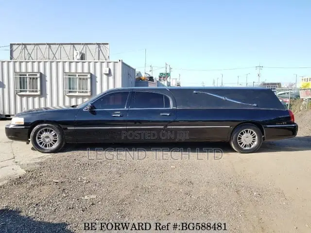 Limo Hearse for Rentals Funeral (Black)