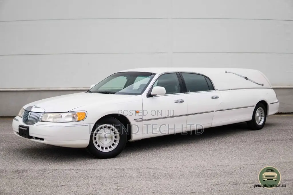 Hearse for Rentals Funeral (White)