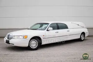 Hearse for Rentals Funeral (White)