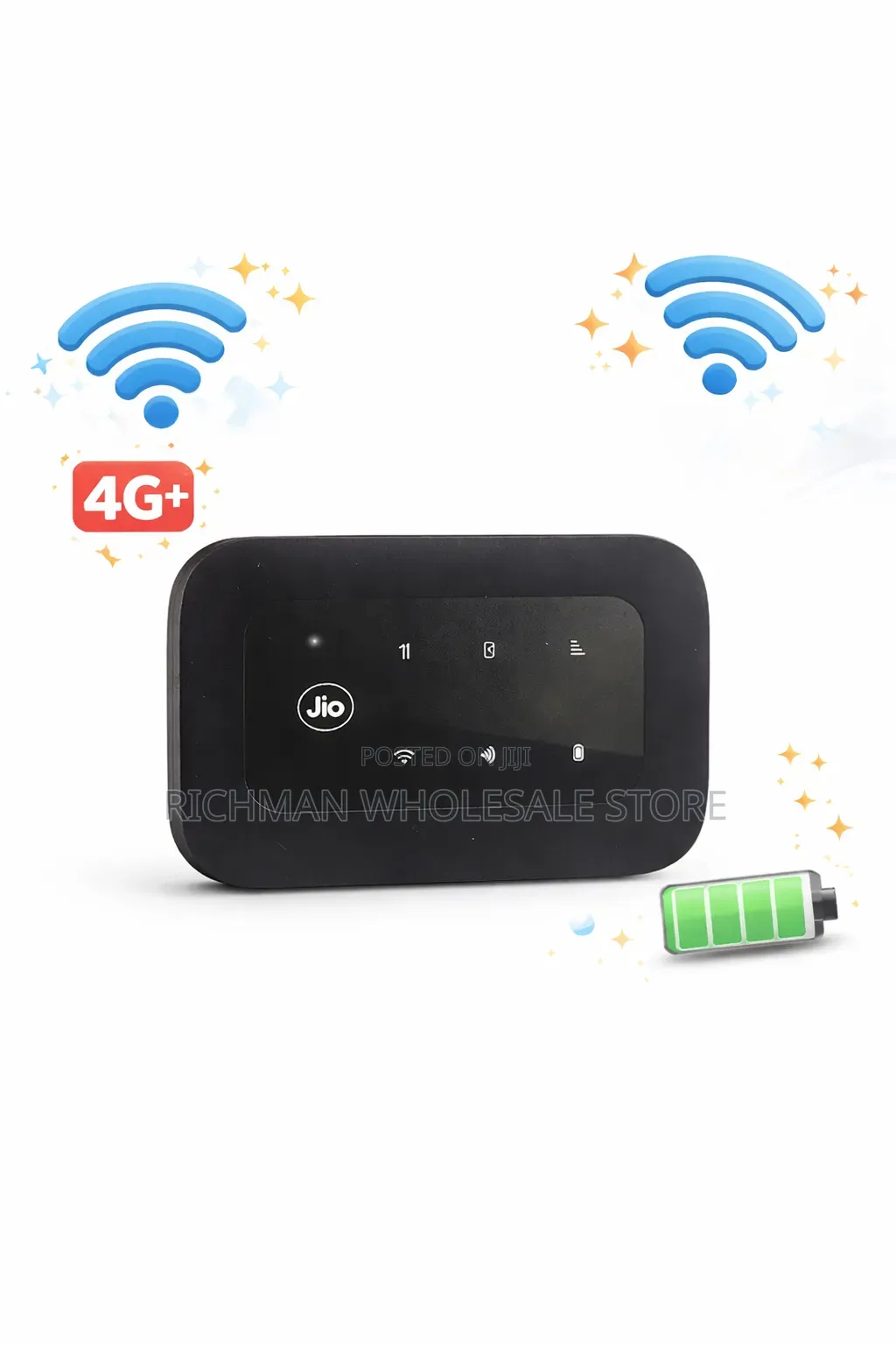 4g+ Lte Mobile Wifi Hotspot Router – Portable Wireless Internet Device
