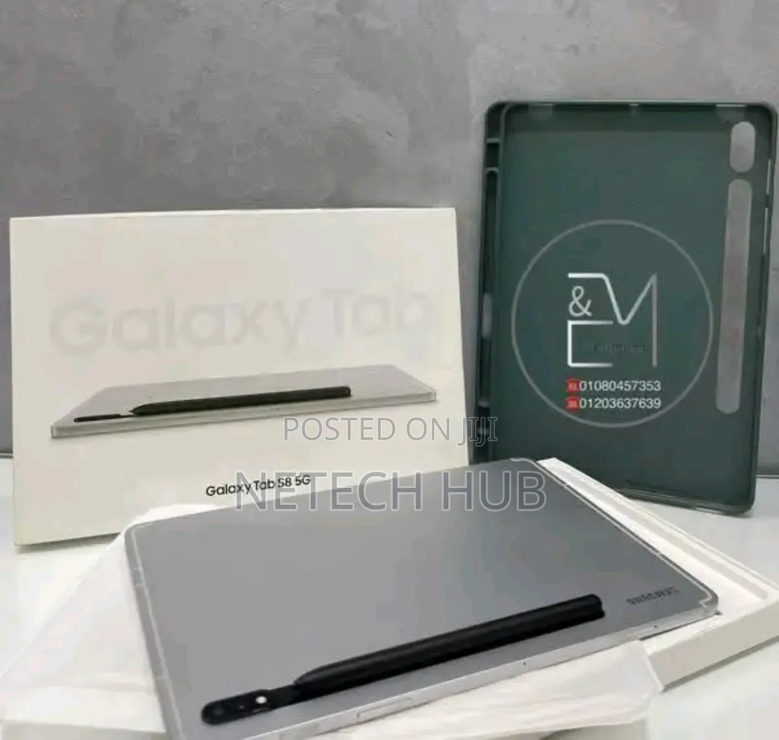 New Samsung Galaxy Tab S8 256 GB Gray