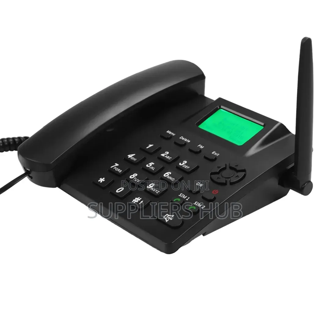 Fixed Wireless Dual Sim Cordless Land Line Telephone