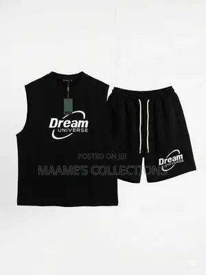 Men’S Armless / Sleeveless Tank Top And Down Shorts ( Size Xl- 3xl)