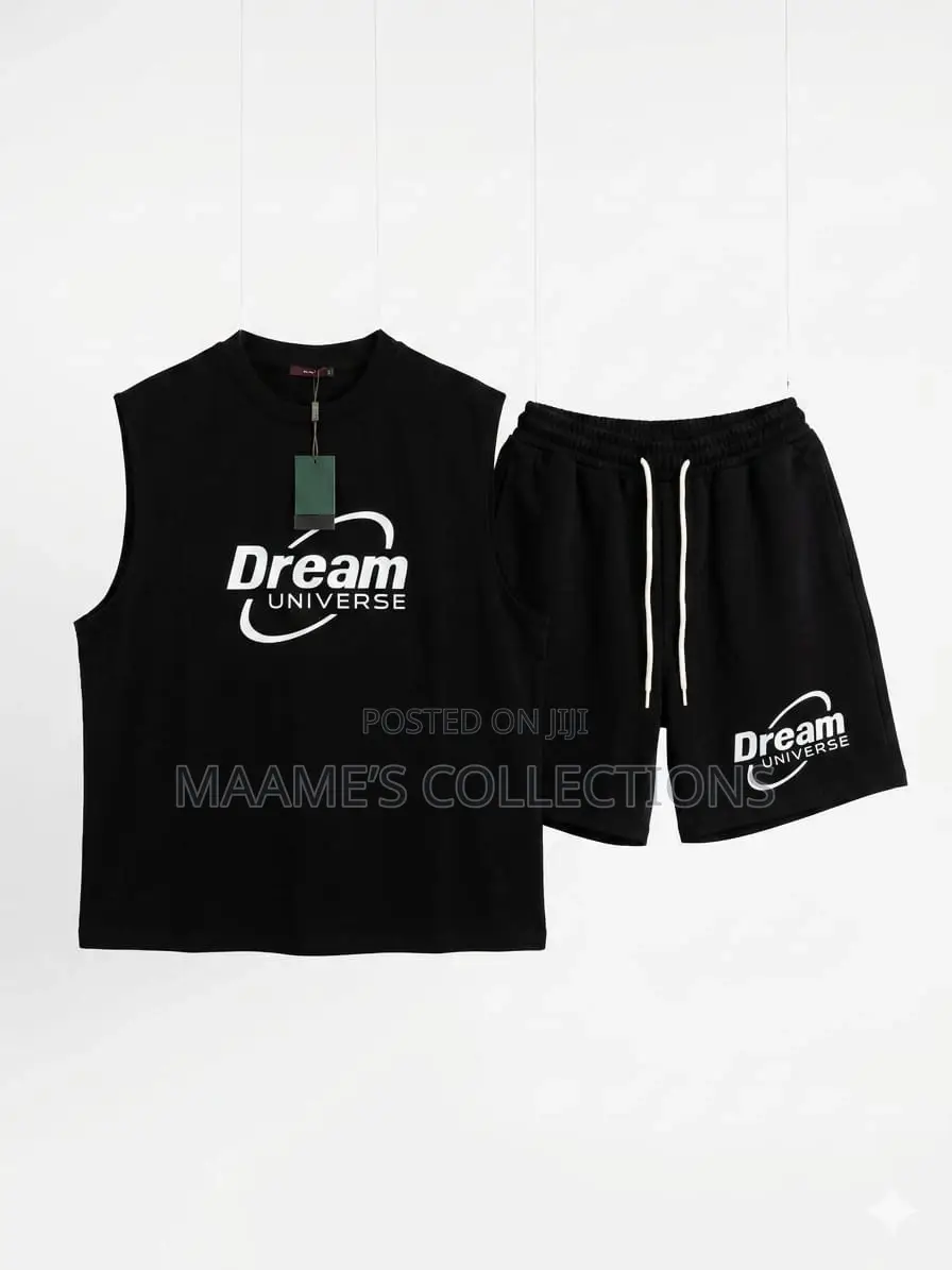 Men’S Armless / Sleeveless Tank Top And Down Shorts ( Size Xl- 3xl)