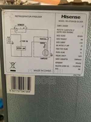 Hisense Refrigerator Freezer Going for Cool Price