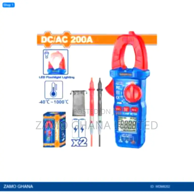 Dc/Ac Clamp Meter - Wdm8202