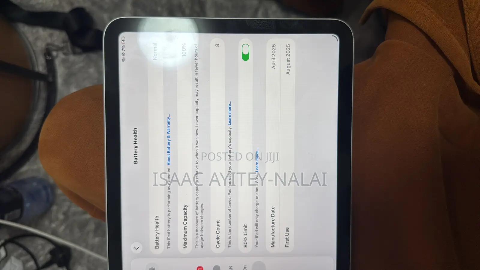 New Apple iPad (2025) 128 GB Gray