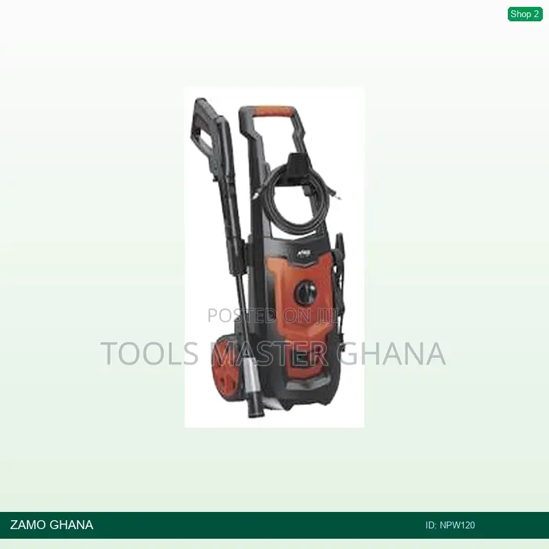 120 Bar Pressure Washer 7l/Min Qc Adj Nozzle Temp. 50 - Npw120