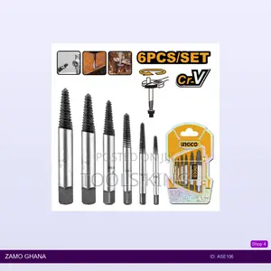 6 PCS Screw Extractor - Ase106