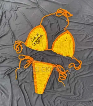 Handmade Crochet Bikini ( Size Large) Readily Available