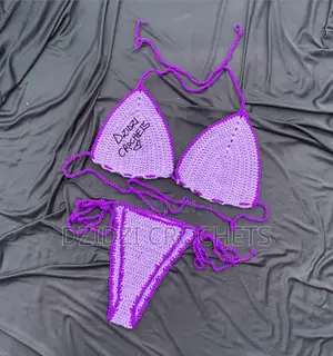 Handmade Crochet Bikini ( Size Large) Readily Available