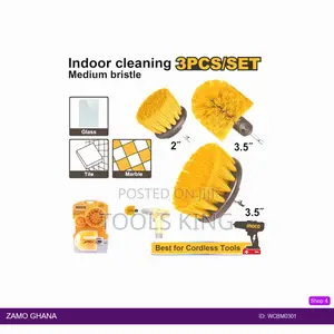 3 PCS Medium Bristle Brush - Wcbm0301