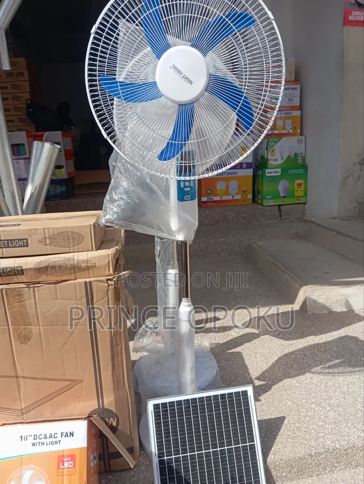 Solar Powered Fan