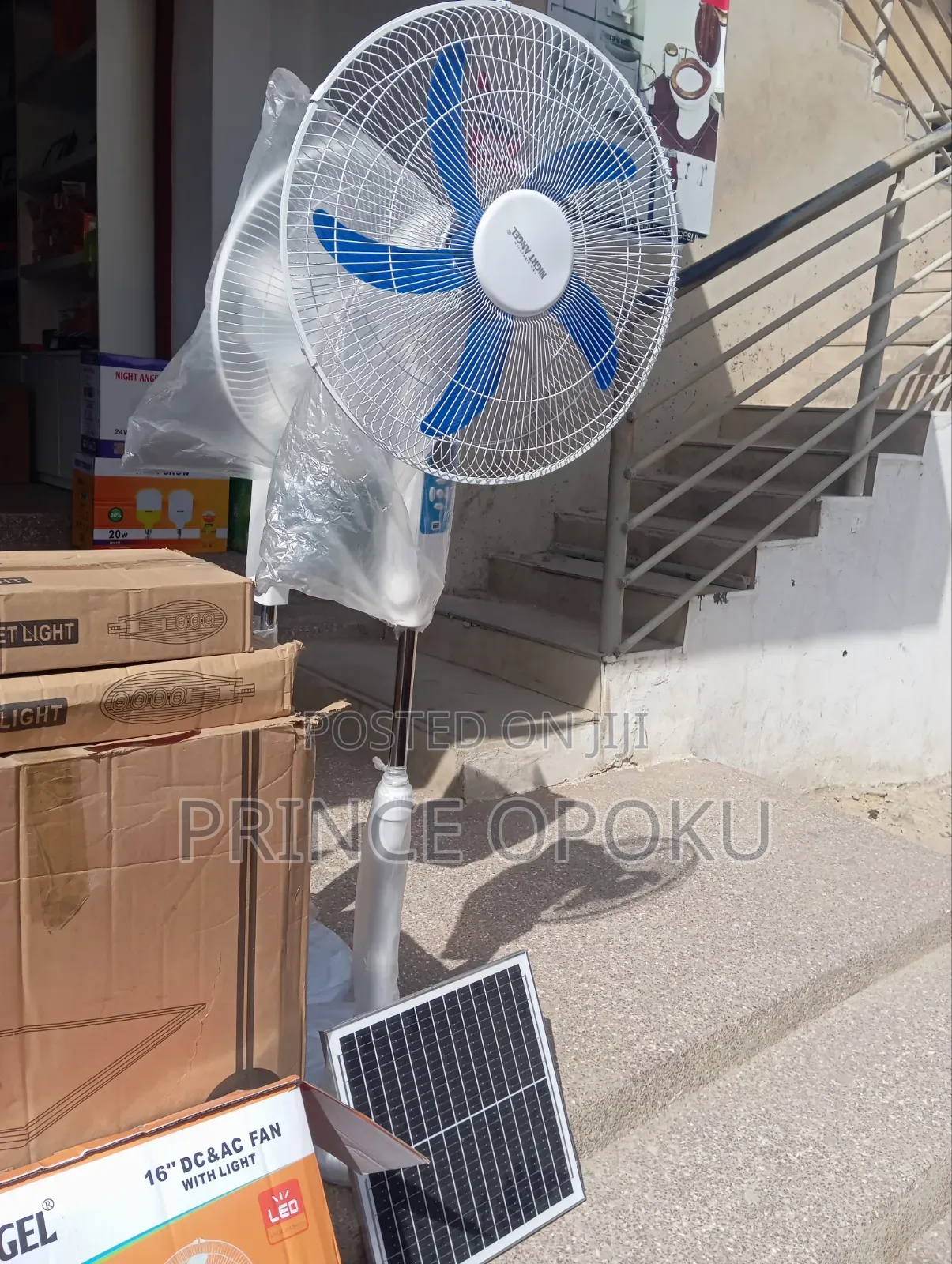 Solar Powered Fan
