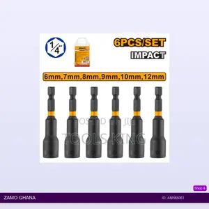 6 PCS Impact Magnetic Nut - Amn65061
