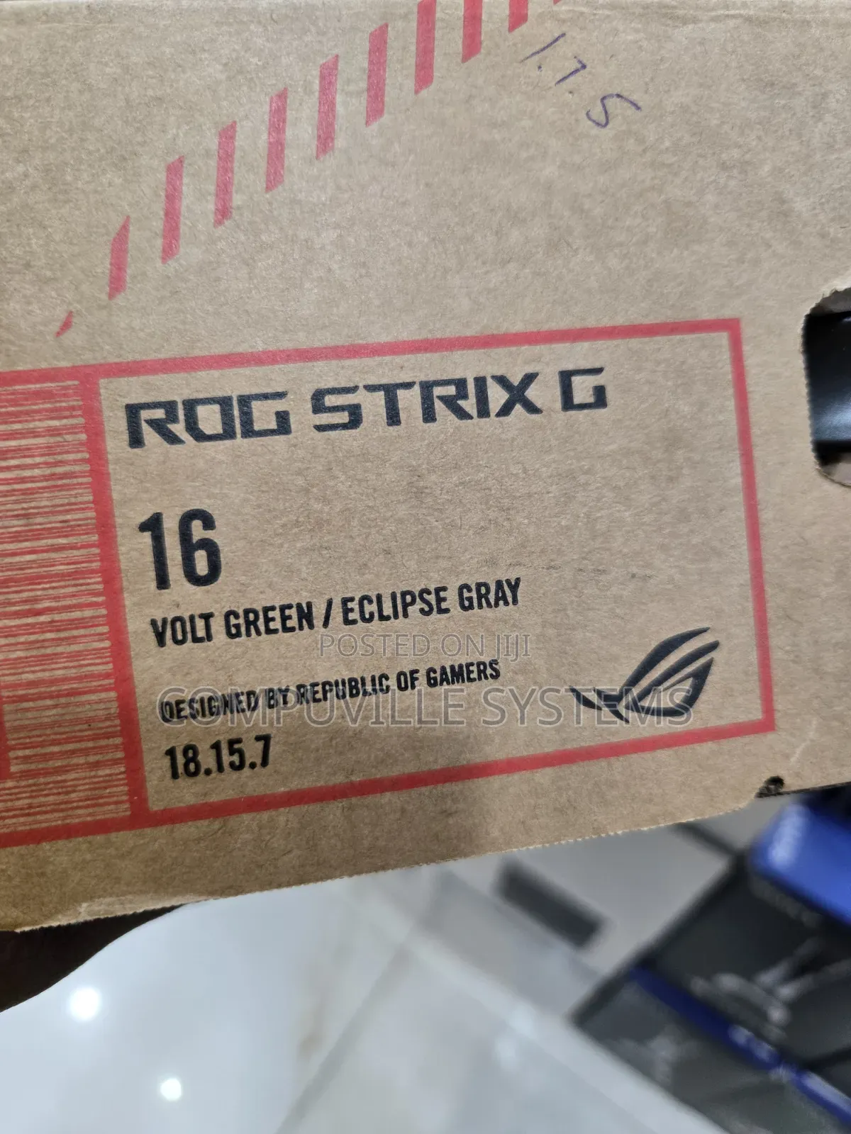 New Laptop Asus ROG Strix G16 G614 16GB AMD Ryzen 9 SSD 1T