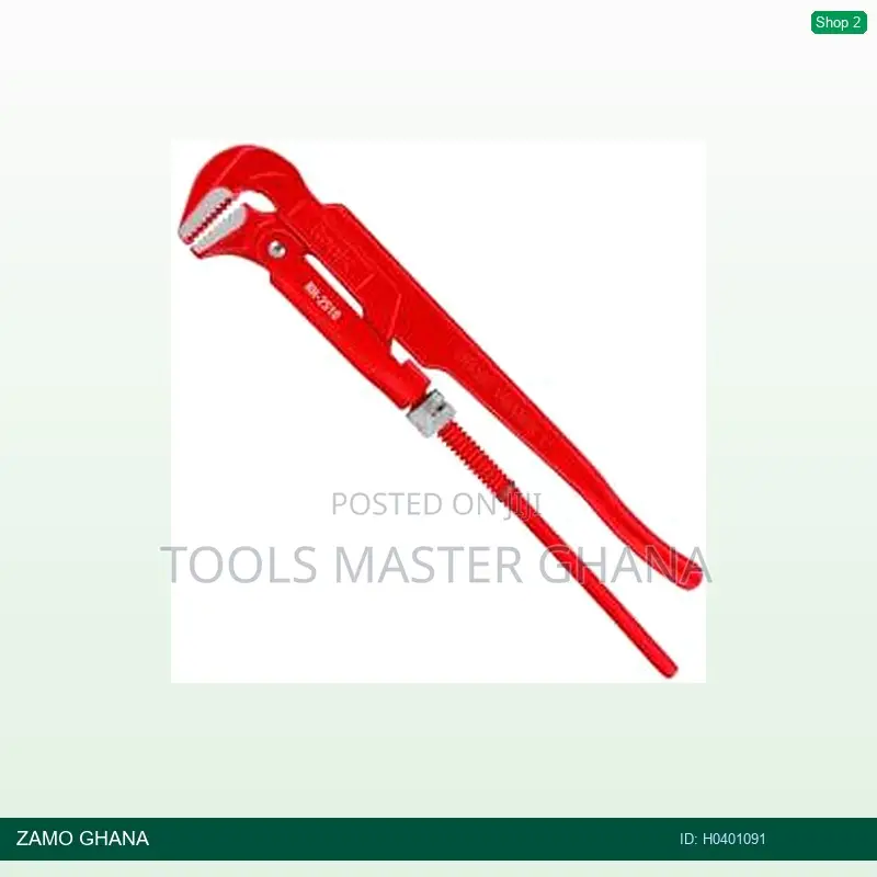 Bent Nose Pipe Wrench 1inch - H