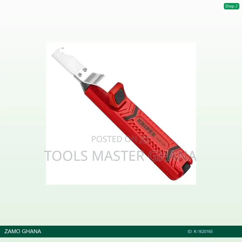 Dismantling Knife With Scalpel Blade Red 165mm Sb - K-