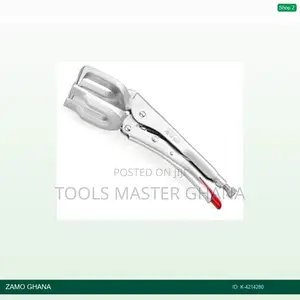 Welding Grip Locking Plier 280mm Jaw Open Silver With Adju - K-