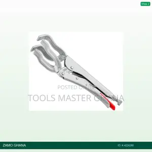 Welding Grip Locking Plier 280mm Jaw Close Silver With Adj - K-