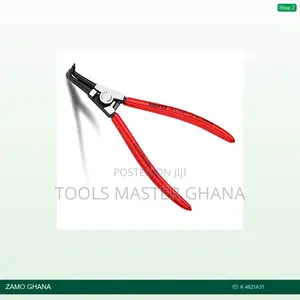 Circlip Plier External Shaft Side 200mm 90d Red - K-4621a31