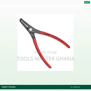 Circlip Plier External Precision Shaft Side 210mm 90d Red - K-4921a31