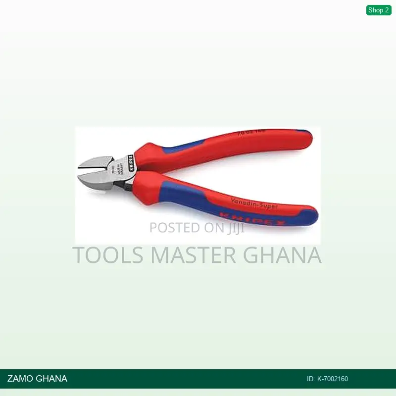 Diagonal Side Cutting Plier 160mm Red/Blue - K-