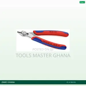 Electronic Super Knips Plier 125mm Small Head Red/Blue - K-