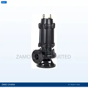 4hp Sewage Water Pump Cast Iron Body Black 3000w 380v 50 - Wq30-17-3gn