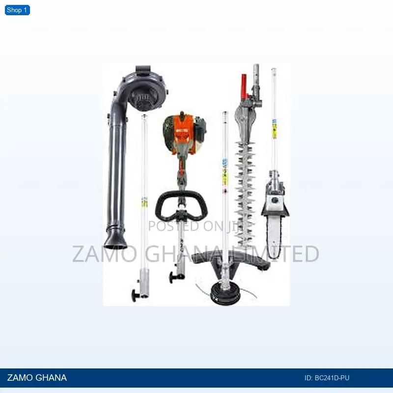 Brush Cutter Set + Attachment - Bc241d-Pu