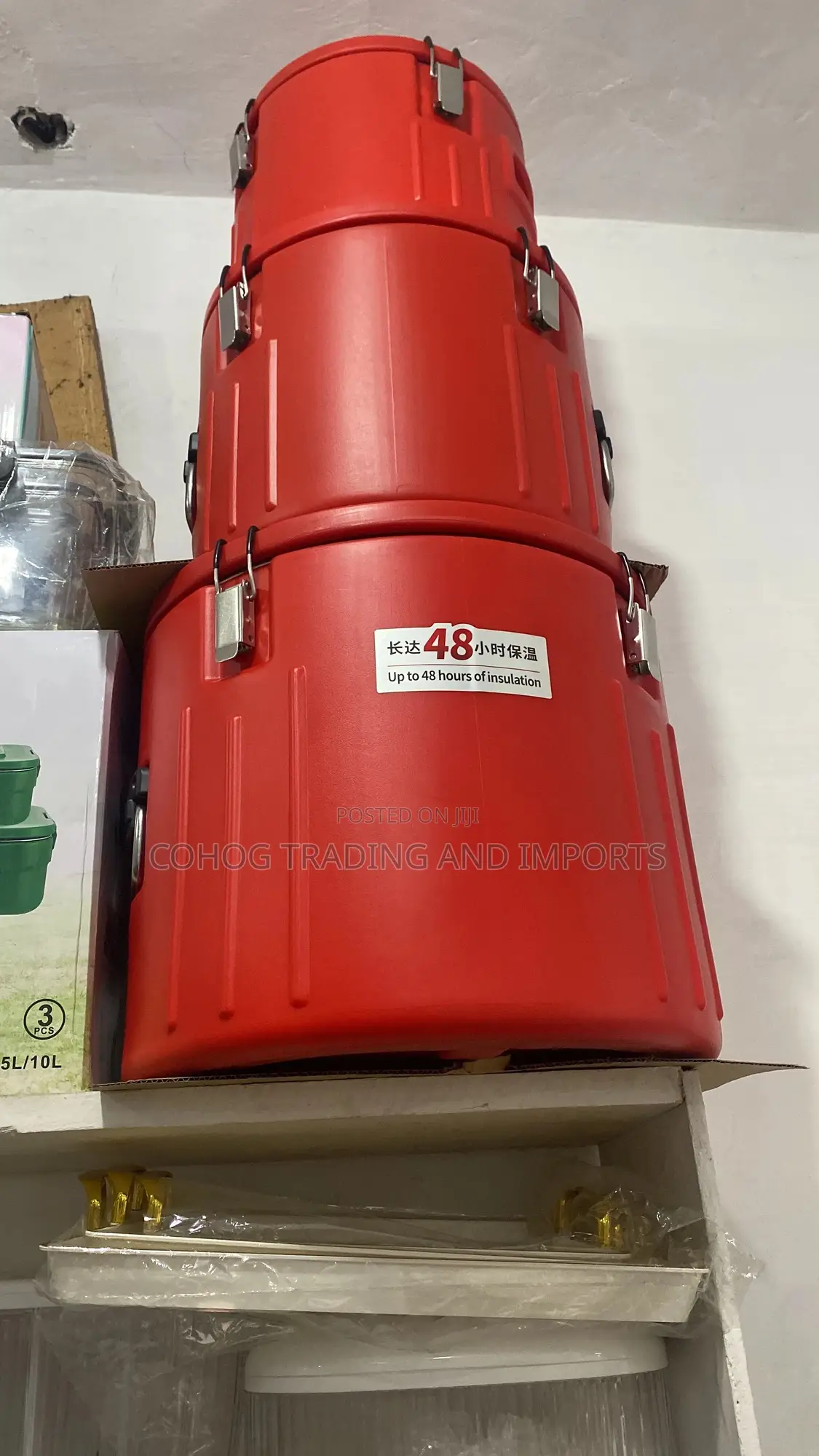 48hours Food Warmer 3pcs Set Barrel