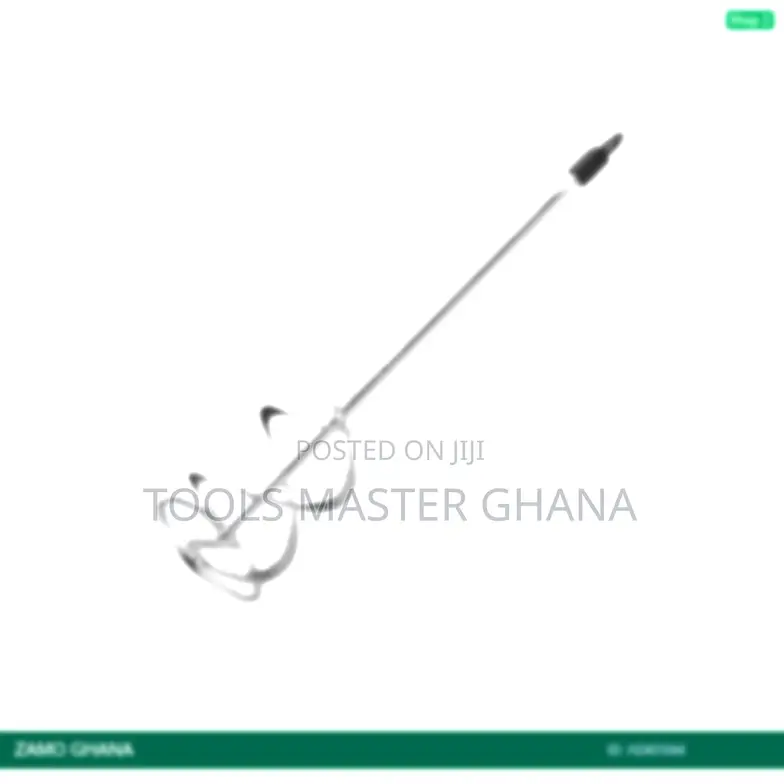 Paint Stirrer Mixer Hex-Axle End 120x600mm - H