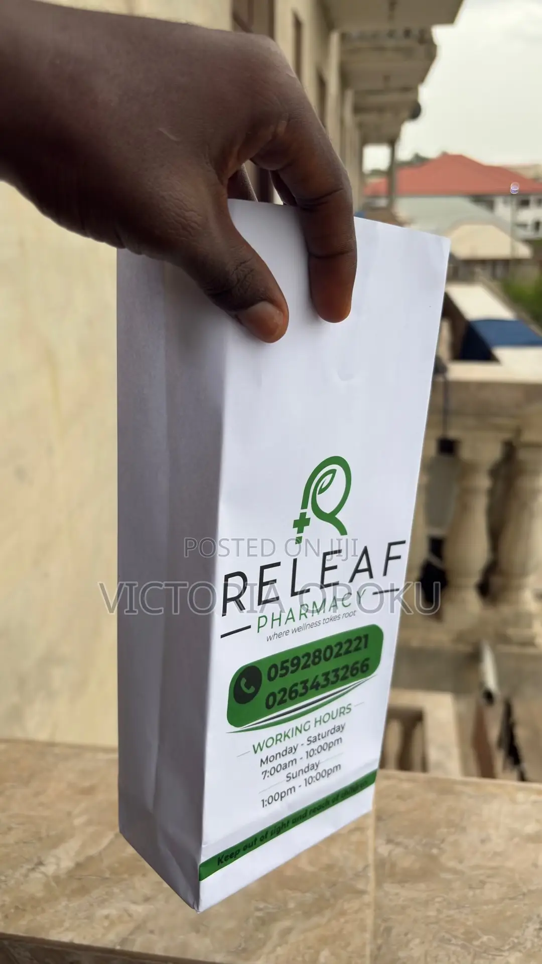 A5 Foldable Paper Bag
