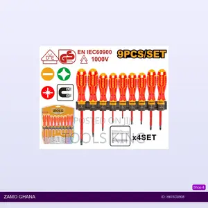 9 PCS Insulated Screwdriver - Hkisd0908