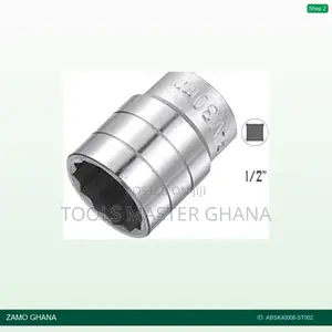Drive Socket Short 12pt 1/2inch X 8mm - Absk40008-St002