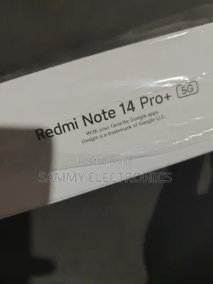 New Xiaomi Redmi Note 14 Pro+ 5G 512 GB Black