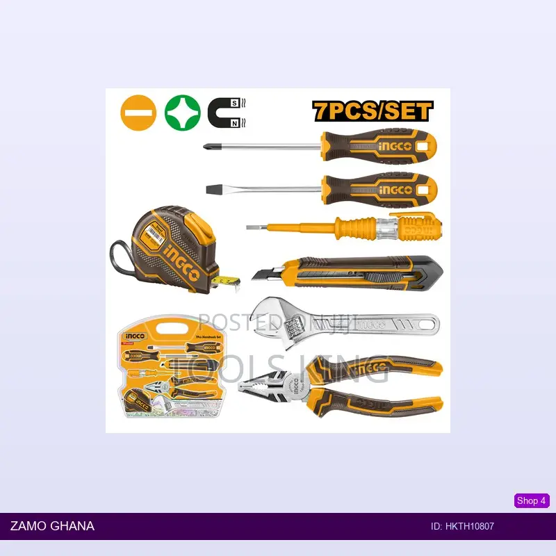 7 PCS Hand Tools - Hkth10807