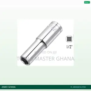 15mm 1/2 Inch Black Drive Socket Long Deep - Abds40015-St003